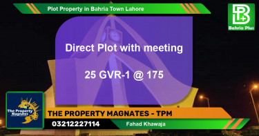 Residential Plot for Sale in Bahria Town, Lahore - (BP-80803)