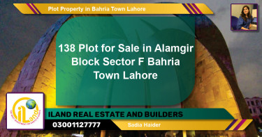 Residential Plot for Sale in Bahria Town, Lahore - (BP-80818)