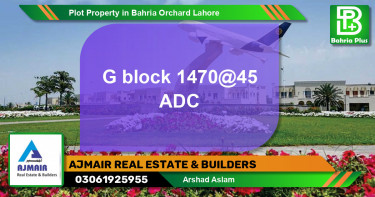 Residential Plot for Sale in Bahria Orchard, Lahore - (BP-80856)