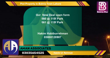 Residential Plot for Sale in Bahria Town, Lahore - (BP-80872)