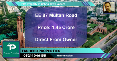 Residential Plot for Sale in Bahria Town, Lahore - (BP-80889)