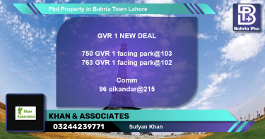Residential Plot for Sale in Bahria Town, Lahore - (BP-80894)