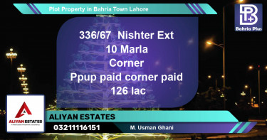 Residential Plot for Sale in Bahria Town, Lahore - (BP-80911)