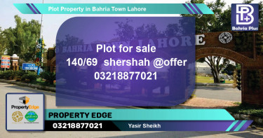 Residential Plot for Sale in Bahria Town, Lahore - (BP-80959)