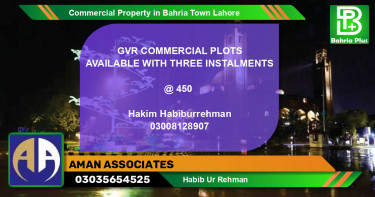 Commercial Property for Sale in Bahria Town, Lahore - (BP-80987)