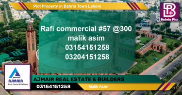 Commercial Plot for Sale in Bahria Town, Lahore - (BP-81056)