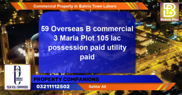 Commercial Property for Sale in Bahria Town, Lahore - (BP-81120)