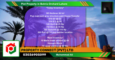 Residential Plot for Sale in Bahria Orchard, Lahore - (BP-81130)