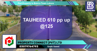 Residential Plot for Sale in Bahria Town, Lahore - (BP-81183)