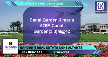 Residential Plot for Sale in Bahria Orchard, Lahore - (BP-81202)
