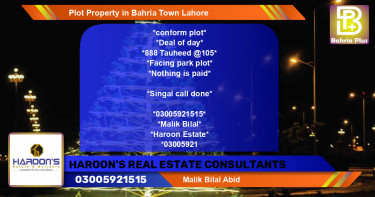 Residential Plot for Sale in Bahria Town, Lahore - (BP-81206)