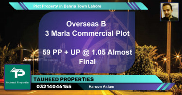 Commercial Plot for Sale in Bahria Town, Lahore - (BP-81218)