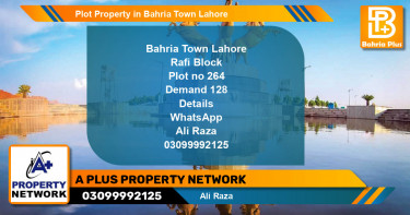 Residential Plot for Sale in Bahria Town, Lahore - (BP-81237)