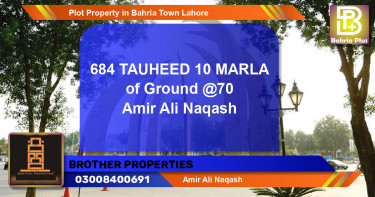 Residential Plot for Sale in Bahria Town, Lahore - (BP-81267)