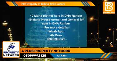 Residential Plot for Sale in Bahria Town, Lahore - (BP-81293)