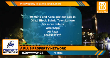 Residential Plot for Sale in Bahria Town, Lahore - (BP-81294)