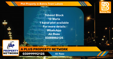 Residential Plot for Sale in Bahria Town, Lahore - (BP-81315)