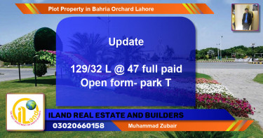 Residential Plot for Sale in Bahria Orchard, Lahore - (BP-81343)
