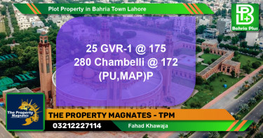 Residential Plot for Sale in Bahria Town, Lahore - (BP-81377)