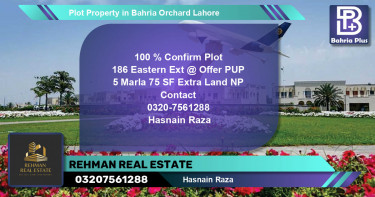 Residential Plot for Sale in Bahria Orchard, Lahore - (BP-81557)