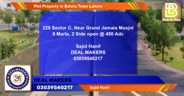 Residential Plot for Sale in Bahria Town, Lahore - (BP-81586)