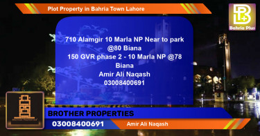 Residential Plot for Sale in Bahria Town, Lahore - (BP-81612)