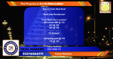 Residential Plot for Sale in Bahria Town, Lahore - (BP-81645)