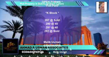 Residential Plot for Sale in Bahria Orchard, Lahore - (BP-81682)