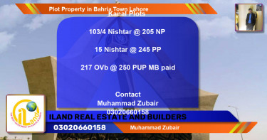 Residential Plot for Sale in Bahria Town, Lahore - (BP-81719)