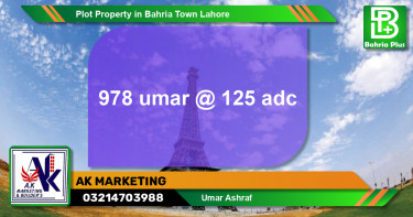 Residential Plot for Sale in Bahria Town, Lahore - (BP-81724)