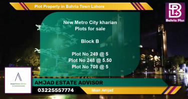 Residential Plot for Sale in Bahria Town, Lahore - (BP-81788)