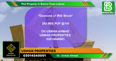 Residential Plot for Sale in Bahria Town, Lahore - (BP-81792)