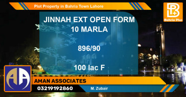 Residential Plot for Sale in Bahria Town, Lahore - (BP-81806)
