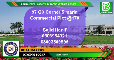 Commercial Property for Sale in Bahria Orchard, Lahore - (BP-81853)