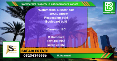 Commercial Property for Sale in Bahria Orchard, Lahore - (BP-81929)
