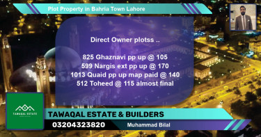 Residential Plot for Sale in Bahria Town, Lahore - (BP-81990)