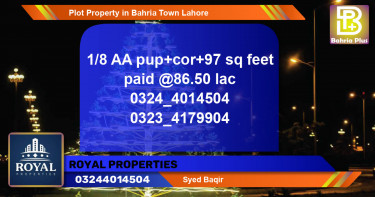 Residential Plot for Sale in Bahria Town, Lahore - (BP-81996)