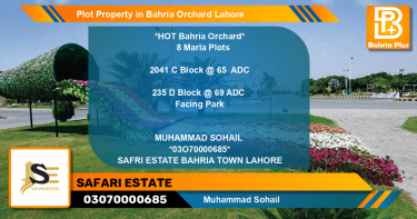 Residential Plot for Sale in Phase 2 - C Block -  Bahria Orchard, Lahore - (BP-82025)