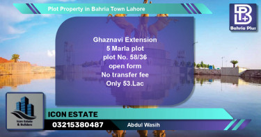 Residential Plot for Sale in Bahria Town, Lahore - (BP-82171)