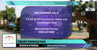 Residential Plot for Sale in Bahria Town, Lahore - (BP-82206)