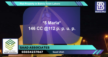 Residential Plot for Sale in Bahria Town, Lahore - (BP-82229)