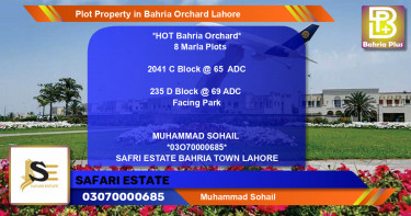 Residential Plot for Sale in Bahria Orchard, Lahore - (BP-82250)