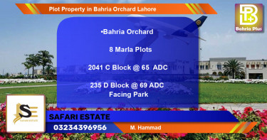 Residential Plot for Sale in Bahria Orchard, Lahore - (BP-82263)