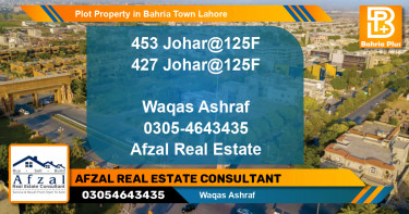 Residential Plot for Sale in Bahria Town, Lahore - (BP-82341)