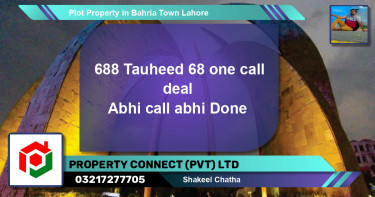 Residential Plot for Sale in Bahria Town, Lahore - (BP-82402)