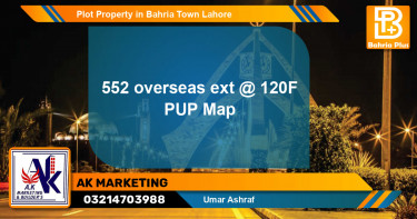 Residential Plot for Sale in Bahria Town, Lahore - (BP-82403)