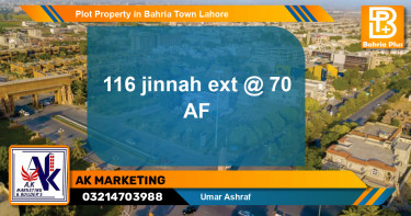 Residential Plot for Sale in Bahria Town, Lahore - (BP-82414)