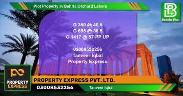 Residential Plot for Sale in Phase 2 - G Block -  Bahria Orchard, Lahore - (BP-82457)