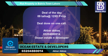 Residential Plot for Sale in Bahria Town, Lahore - (BP-82540)