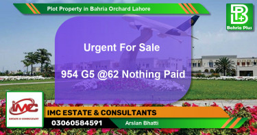 Residential Plot for Sale in Bahria Orchard, Lahore - (BP-82549)